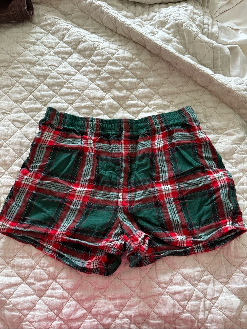 Old Navy Plaid Lounge Shorts